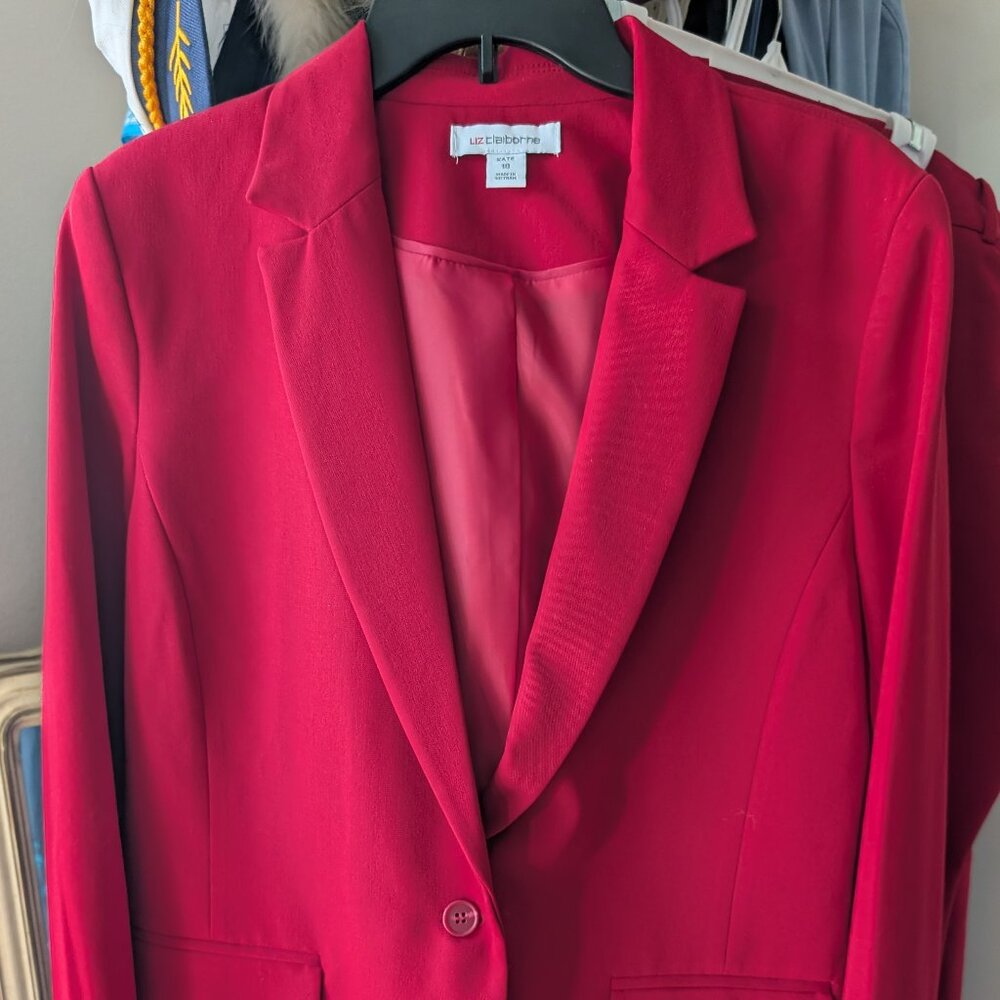 Liz Claibourne KATE Red Blazer NEW WITH TAGS  Size 18